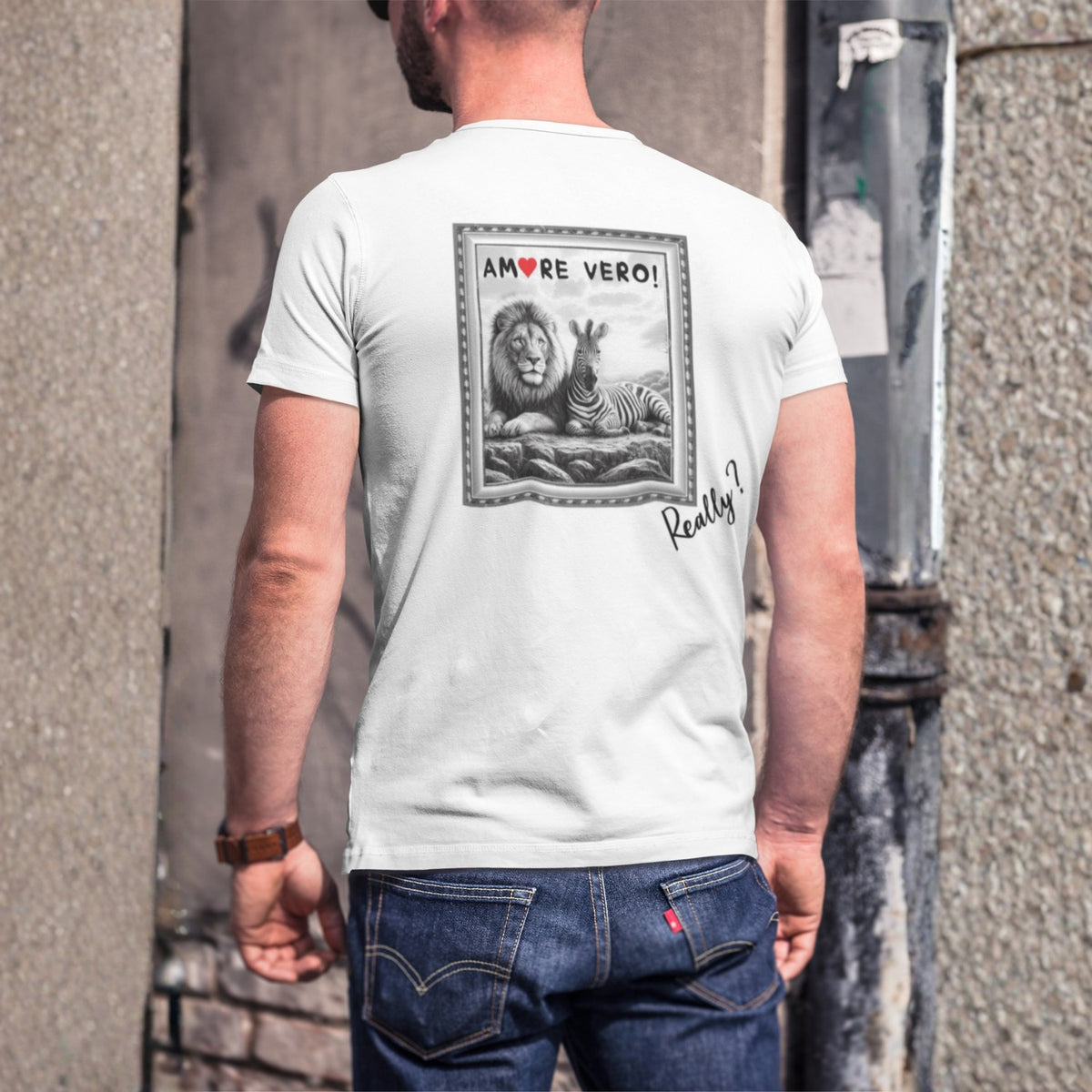 Camiseta  Algodão Egípcio Amore Vero – Leão